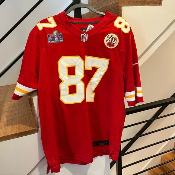 Authentic Super Bowl 58 Travis kelce jersey!